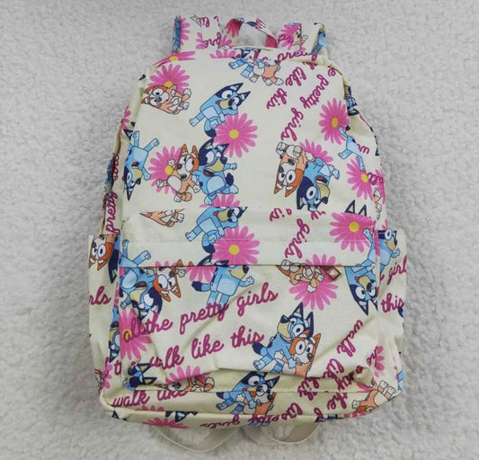Girl Bluey backpack