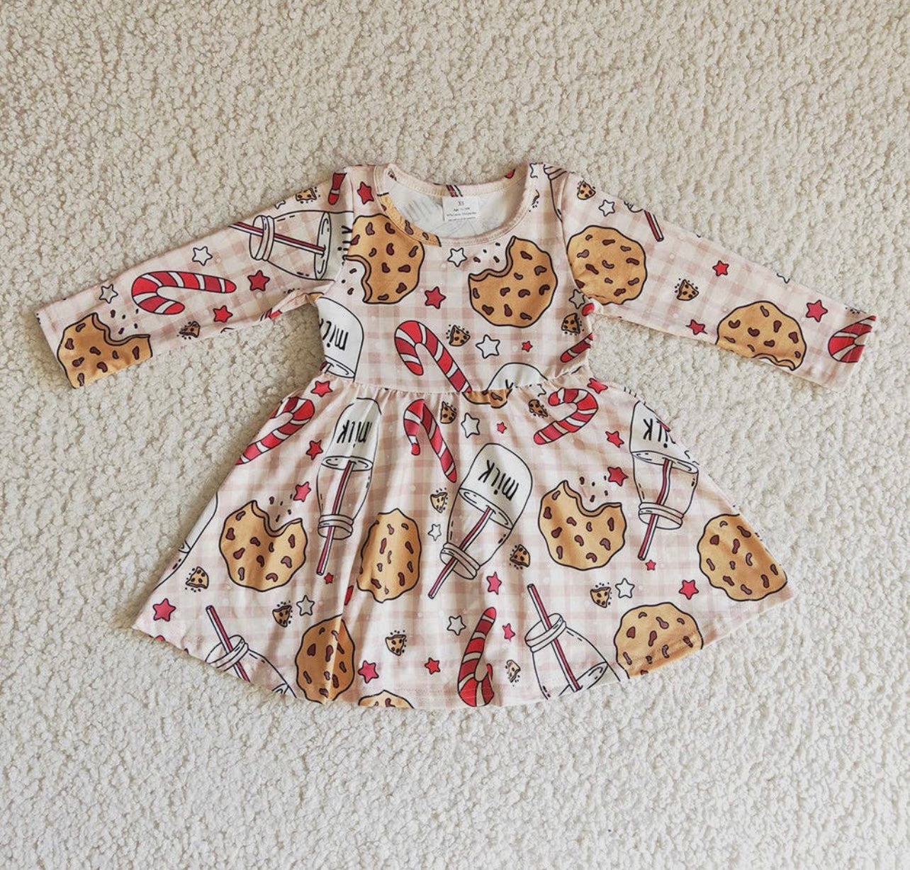Cookies and milk dress