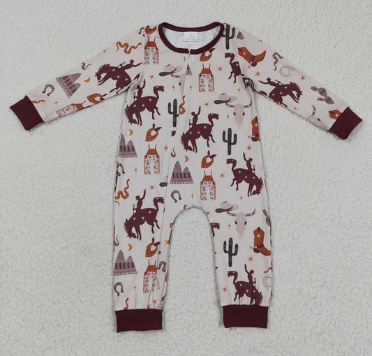 Baby western Pj romper